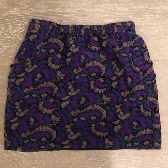 Multicolored print Madewell skirt - Picture 4 of 5